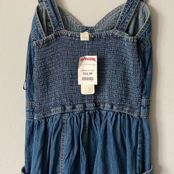Overall Denim Skirt - Picture 4 of 5